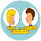 Beavis and Butthead BBH token logo